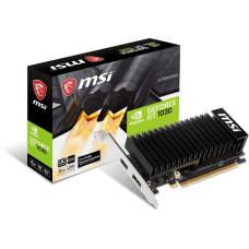 Видеокарта PCI-E 3.0 MSI nVidia GeForce GT 1030 , 2GHD4 LP OC, 2 Гб , DDR4, 39938
