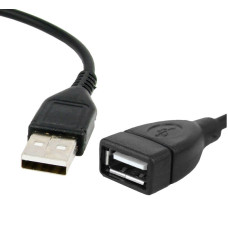 Кабель удлинитель DeTech USB 2.0 AM/AF 1.2 m 40365