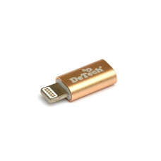 Адаптер DeTech micro USB / iPhone 5/5c/5s/6 Lightening 39497