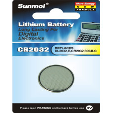 Батарея Sunmol CR2032 Lithium